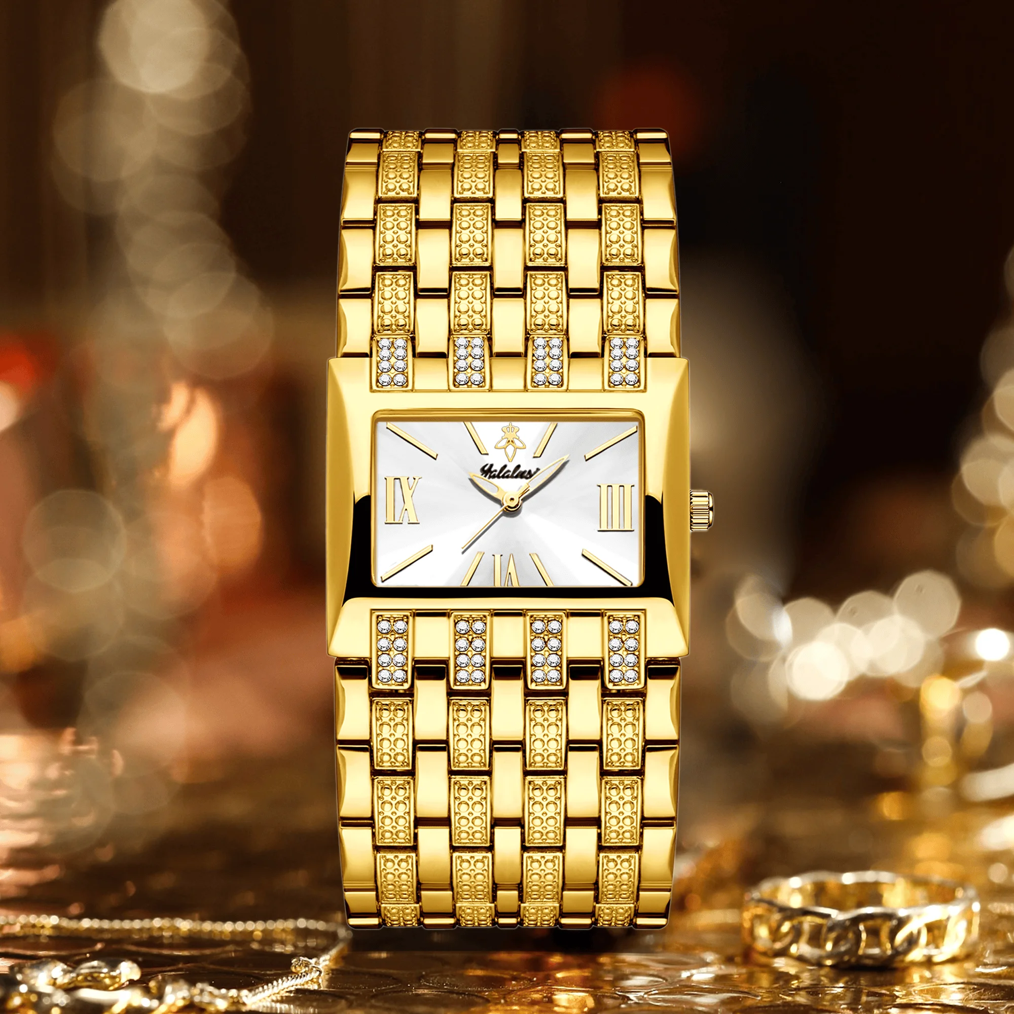 YaLaLuSi Women's Fashion Sport Watch, Luxury Gold Waterproof Quartz Wristwatch, Elegant Business Casual Watch, Free Shipping
YaLaLuSi Women's Fashion Sport Watch, Luxury Gold Waterproof Quartz Wristwatch, Elegant Business Casual Watch, Free Shipping