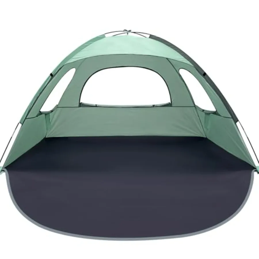 Beach Tent Anti-UV Portable Sun Shade Shelter for///, Extendable Floor with 3 Ventilating Mesh Windows Plus Carrying Bag, Stake
Beach Tent Anti-UV Portable Sun Shade Shelter for///, Extendable Floor with 3 Ventilating Mesh Windows Plus Carrying Bag, Stake