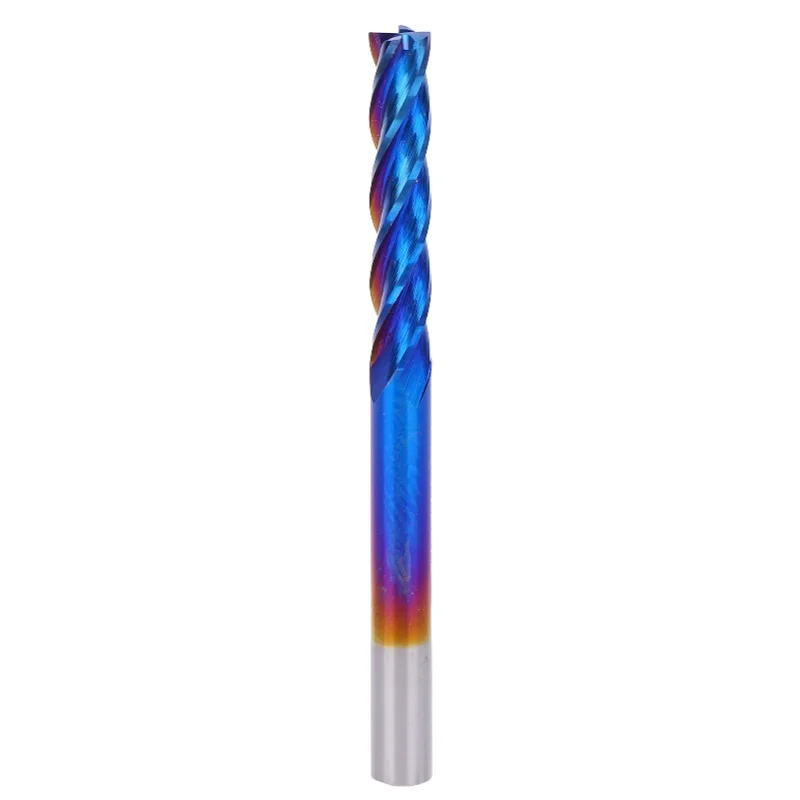 4Flute End Mill Tungsten Steel NanoBlue Coating CNC Straight Handle Milling Cutter(3.175 X 3.175 X 17 )
4Flute End Mill Tungsten Steel NanoBlue Coating CNC Straight Handle Milling Cutter(3.175 X 3.175 X 17 )