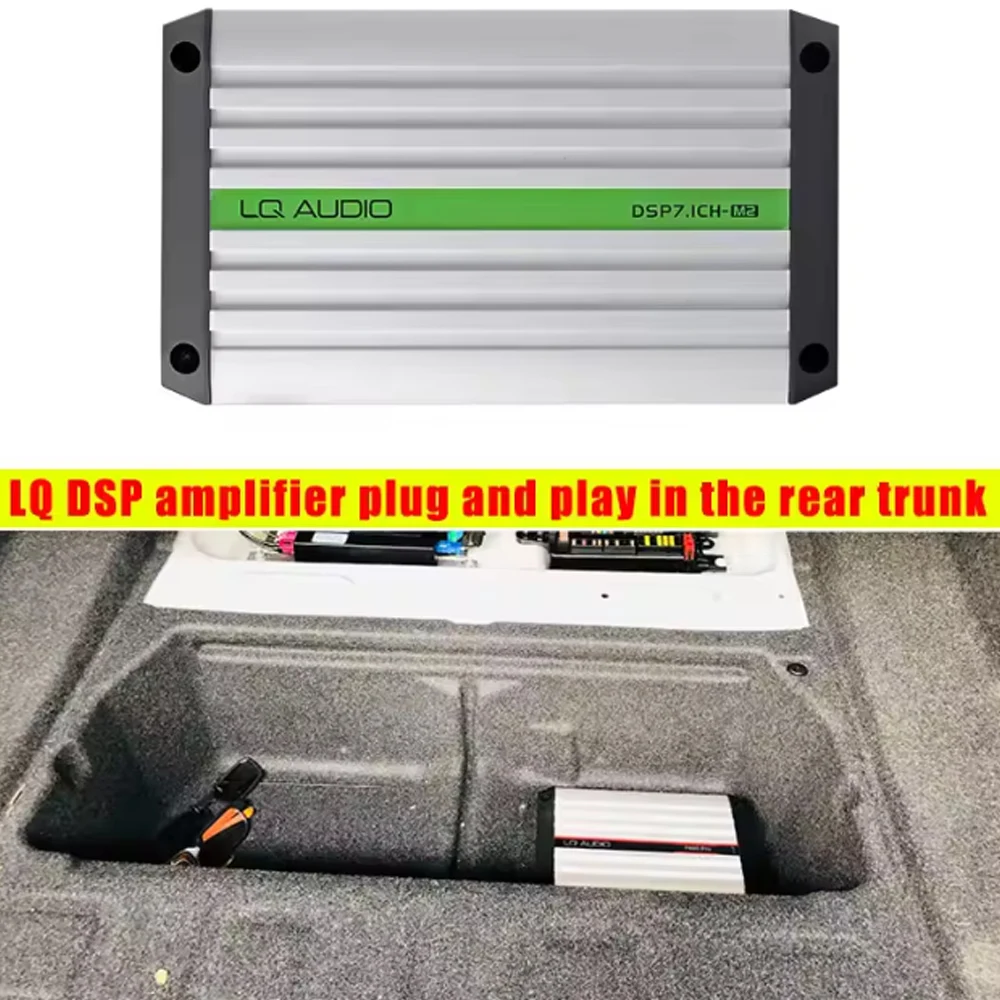 Car Pro DSP Power Amplifier For BMW 6.1 Channel 650W RMS LQ-F960 High Efficiency Audio Processor Plug Play Audio System Upgrade
Car Pro DSP Power Amplifier For BMW 6.1 Channel 650W RMS LQ-F960 High Efficiency Audio Processor Plug Play Audio System Upgrade