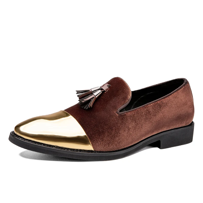 New Fashion Trendy Wide-Size Loafers for Men, British Style Leather Shoes with One-Push Design
New Fashion Trendy Wide-Size Loafers for Men, British Style Leather Shoes with One-Push Design