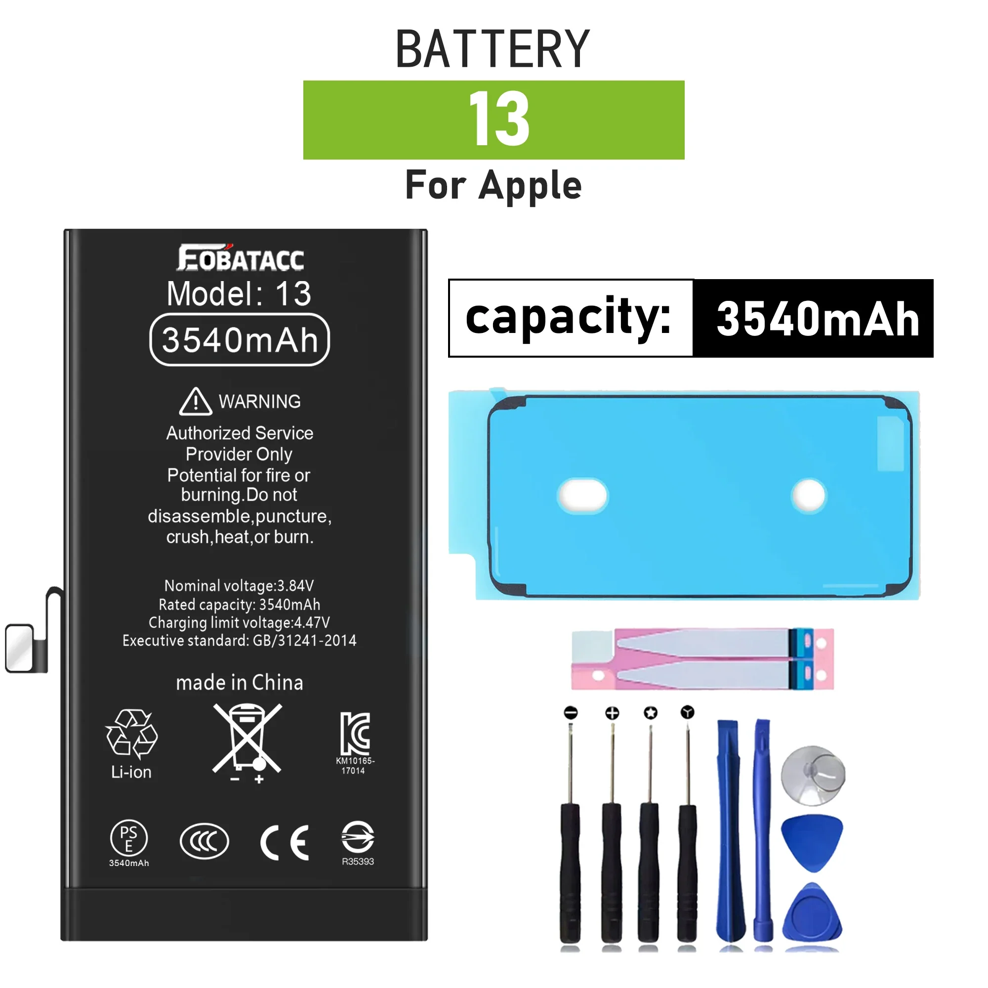 2025 лет EOTABACC Новый 100% высококачественный аккумулятор для телефона Apple 13 3540 мАч Bateria + бесплатные инструменты
2025 лет EOTABACC Новый 100% высококачественный аккумулятор для телефона Apple 13 3540 мАч Bateria + бесплатные инструменты