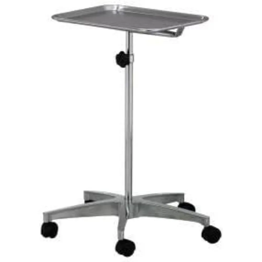 Mobile instrument stand, steel adjustable tray, for medical, dental, salon, tattoo, esthetician. Height adjustable from 31-50 "
Mobile instrument stand, steel adjustable tray, for medical, dental, salon, tattoo, esthetician. Height adjustable from 31-50 "