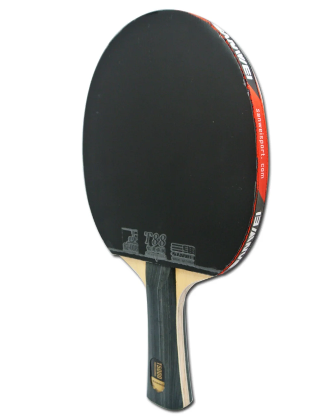 Profional ade Carbon Fiber Pong Paddle SANWEI T5000 Ready-to-use Cetition ade Table Tennis Bat with Cover
Profional ade Carbon Fiber Pong Paddle SANWEI T5000 Ready-to-use Cetition ade Table Tennis Bat with Cover