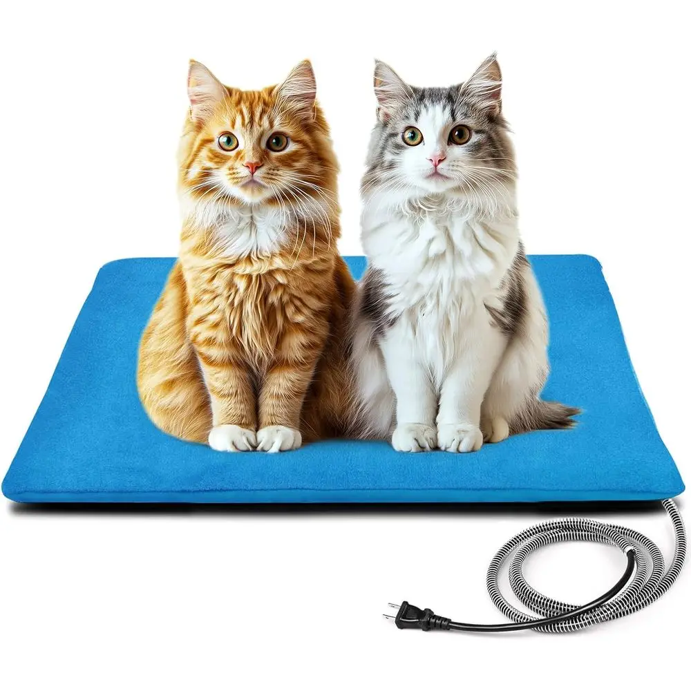Outdoor Pet Heating Pad, Waterproof Heated Dog Bed, Senior Pet Warmer Mat, Blue, 16 x 20
Outdoor Pet Heating Pad, Waterproof Heated Dog Bed, Senior Pet Warmer Mat, Blue, 16 x 20