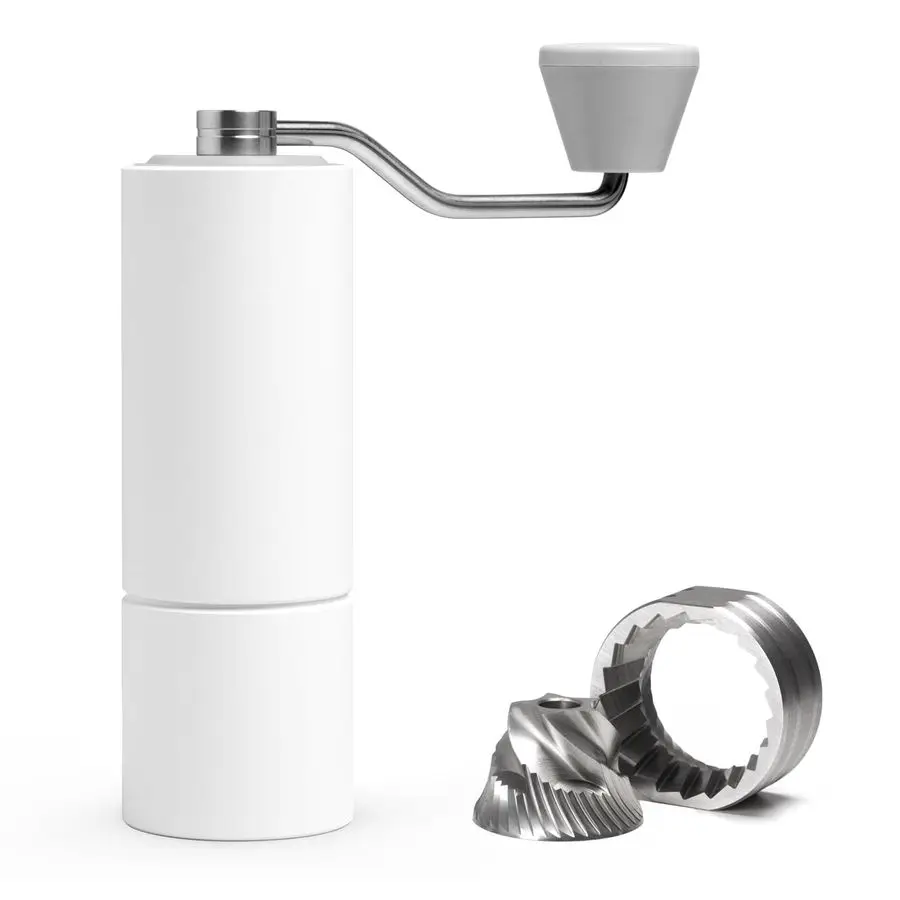 Ручная кофемолка с коническими жерновами из нержавеющей стали Chestnut C2, внутренняя регулировка помола, емкость 20 г.
Ручная кофемолка с коническими жерновами из нержавеющей стали Chestnut C2, внутренняя регулировка помола, емкость 20 г.