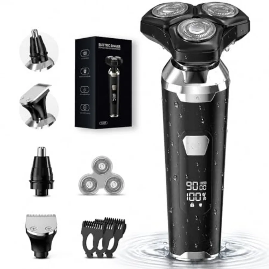 Electric Razor for Men: Wet/Dry Electric Shavers for Men - , Low Nois
Electric Razor for Men: Wet/Dry Electric Shavers for Men - , Low Nois