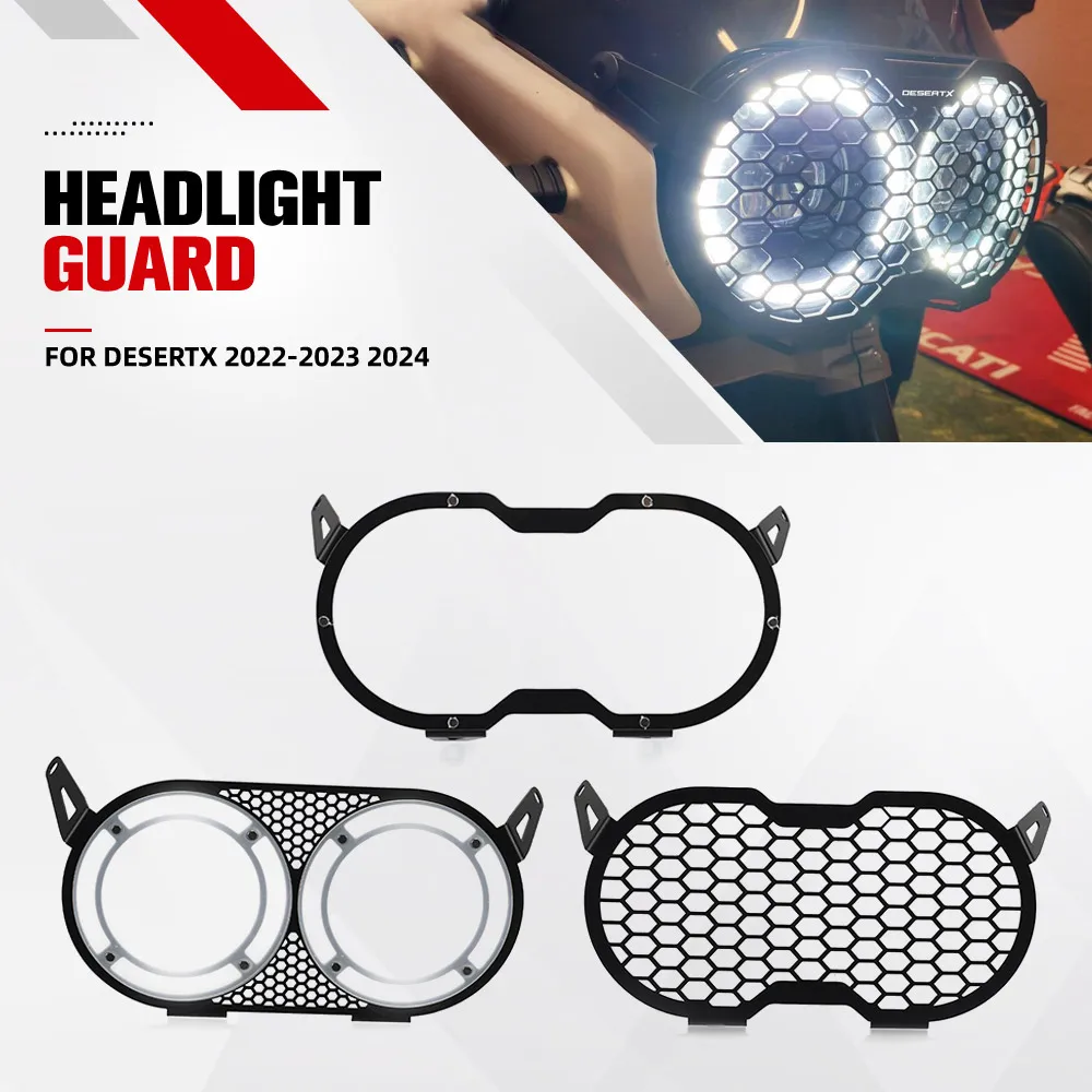 For Ducati DesertX 2022-2023 2024 Motorcycle Headlight Head light Grill Guard Cover Protector Headlight Protector Cover Grill
For Ducati DesertX 2022-2023 2024 Motorcycle Headlight Head light Grill Guard Cover Protector Headlight Protector Cover Grill