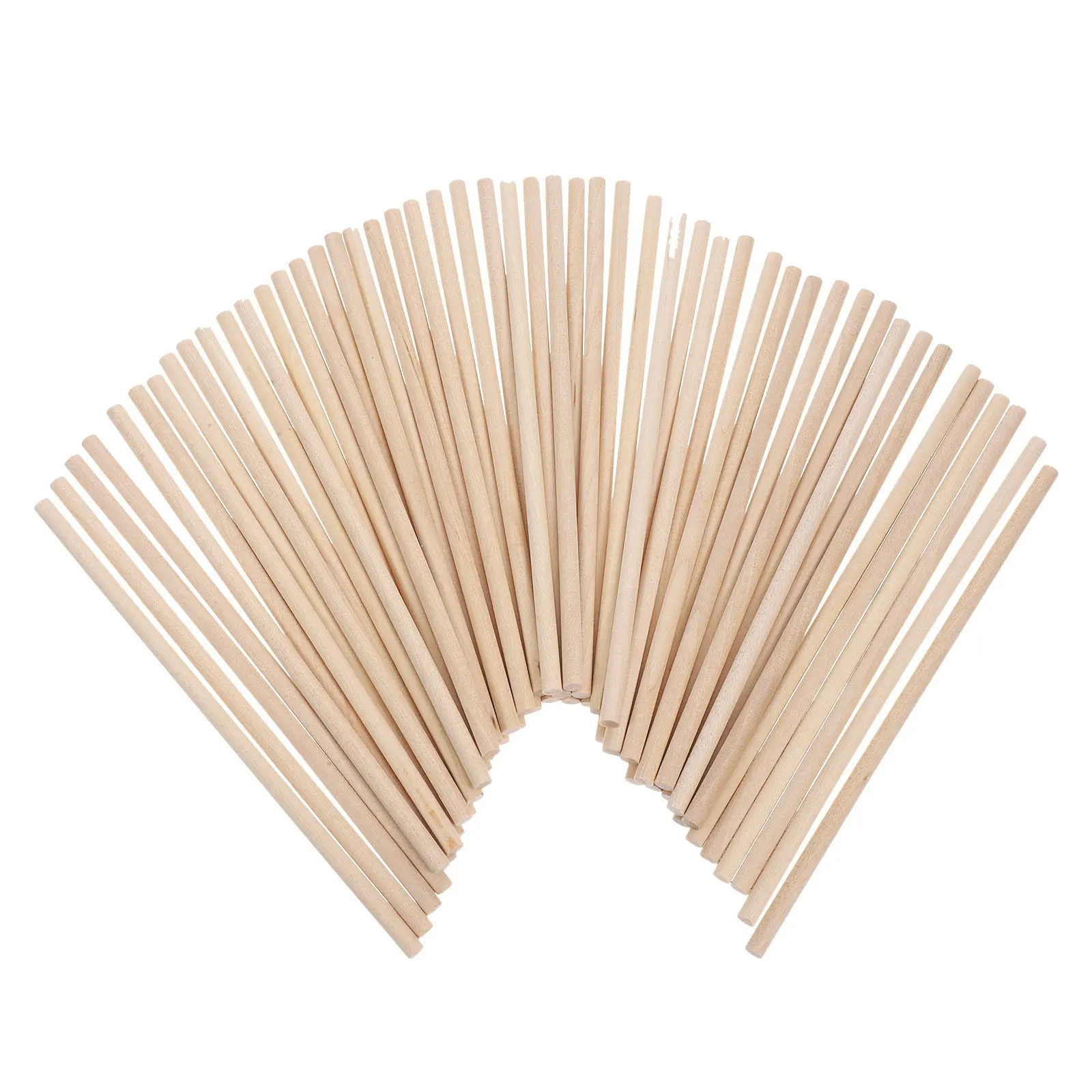 50Pcs Wooden Dowels Natural Unfinished Craft Sticks Creative DIY Projects Macrame Wood Poles for Kids Hand Eye Coordination
50Pcs Wooden Dowels Natural Unfinished Craft Sticks Creative DIY Projects Macrame Wood Poles for Kids Hand Eye Coordination