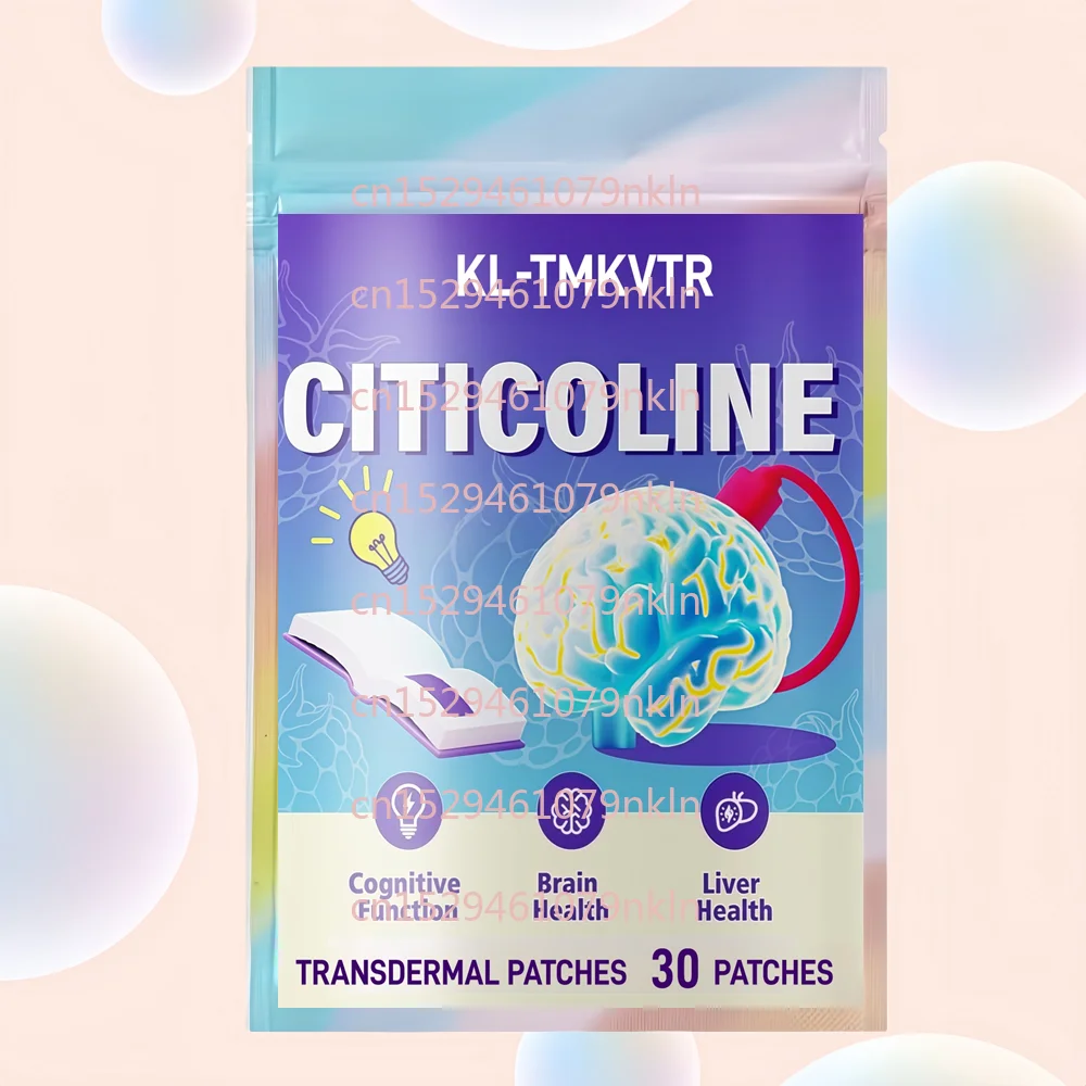 30 Patches Choline Transdermal Patches High Potency Citicoline Support Cognitive & Brain Function, Liver Health
30 Patches Choline Transdermal Patches High Potency Citicoline Support Cognitive & Brain Function, Liver Health