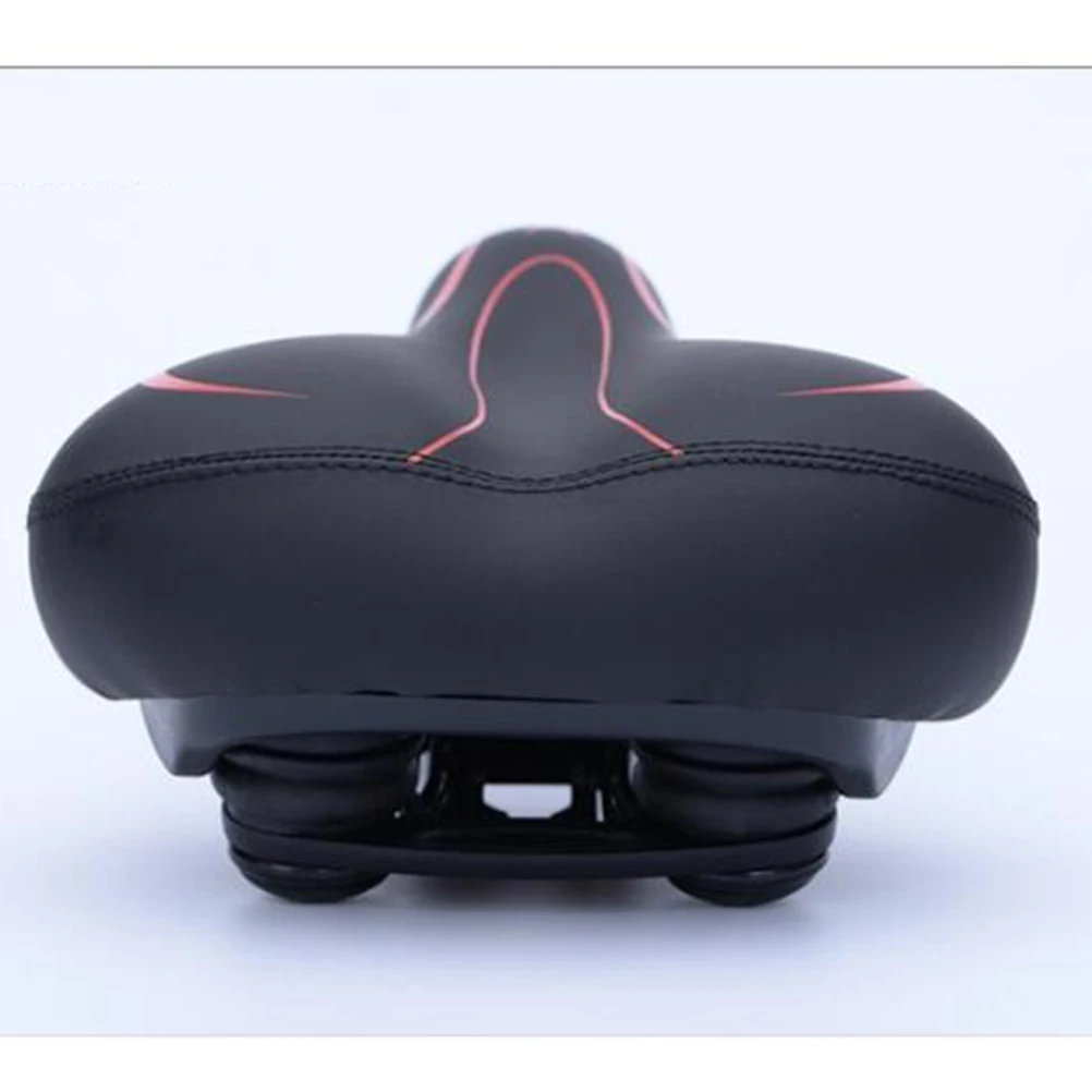 Ergonomic Shock Absorption Bike Saddle Comfortable Seat For Mountain Road Folding Bike Fits Standard Seat Post Black Red 
Ergonomic Shock Absorption Bike Saddle Comfortable Seat For Mountain Road Folding Bike Fits Standard Seat Post Black Red