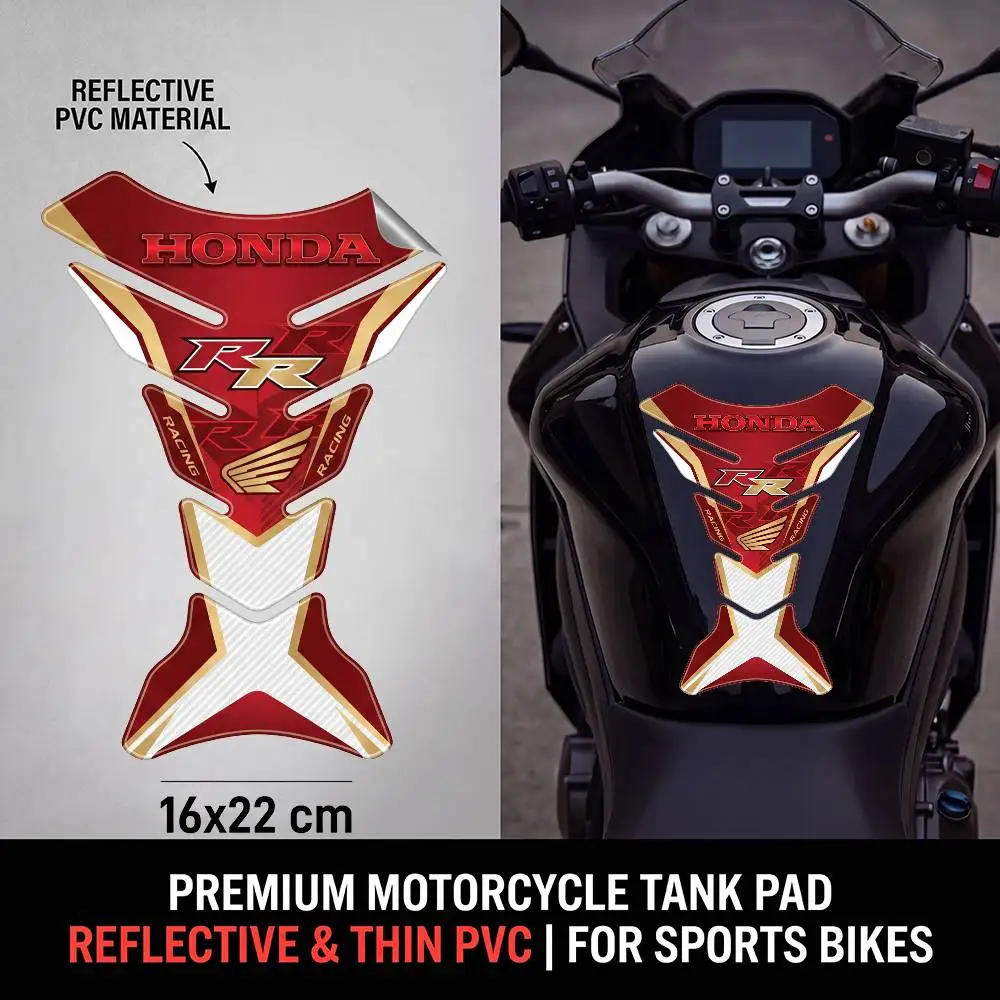 FOR HONDA RACING Motorcycle PVC Tank Pad Tank Cap Protector Racing Sticker Universal
FOR HONDA RACING Motorcycle PVC Tank Pad Tank Cap Protector Racing Sticker Universal