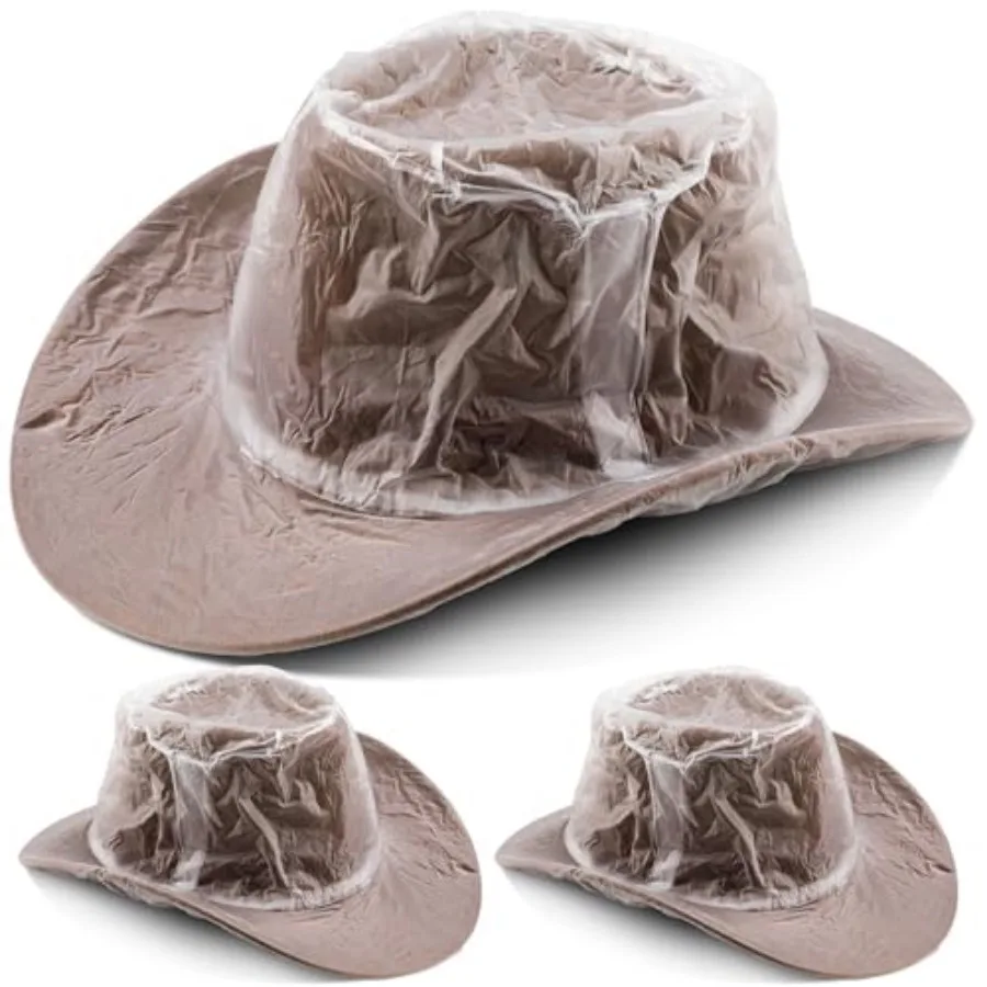 Cowboy Hat Cover, Plastic Cowboy Hat Rain Covers Waterproof Hat Protector Covers for Storage, Keep from Rain Snow Dust
Cowboy Hat Cover, Plastic Cowboy Hat Rain Covers Waterproof Hat Protector Covers for Storage, Keep from Rain Snow Dust
