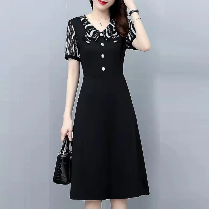 Two New Spring High-end and Atmospheric Women's Clothing for Flesh-covering and Slimming Midi Dress
Two New Spring High-end and Atmospheric Women's Clothing for Flesh-covering and Slimming Midi Dress