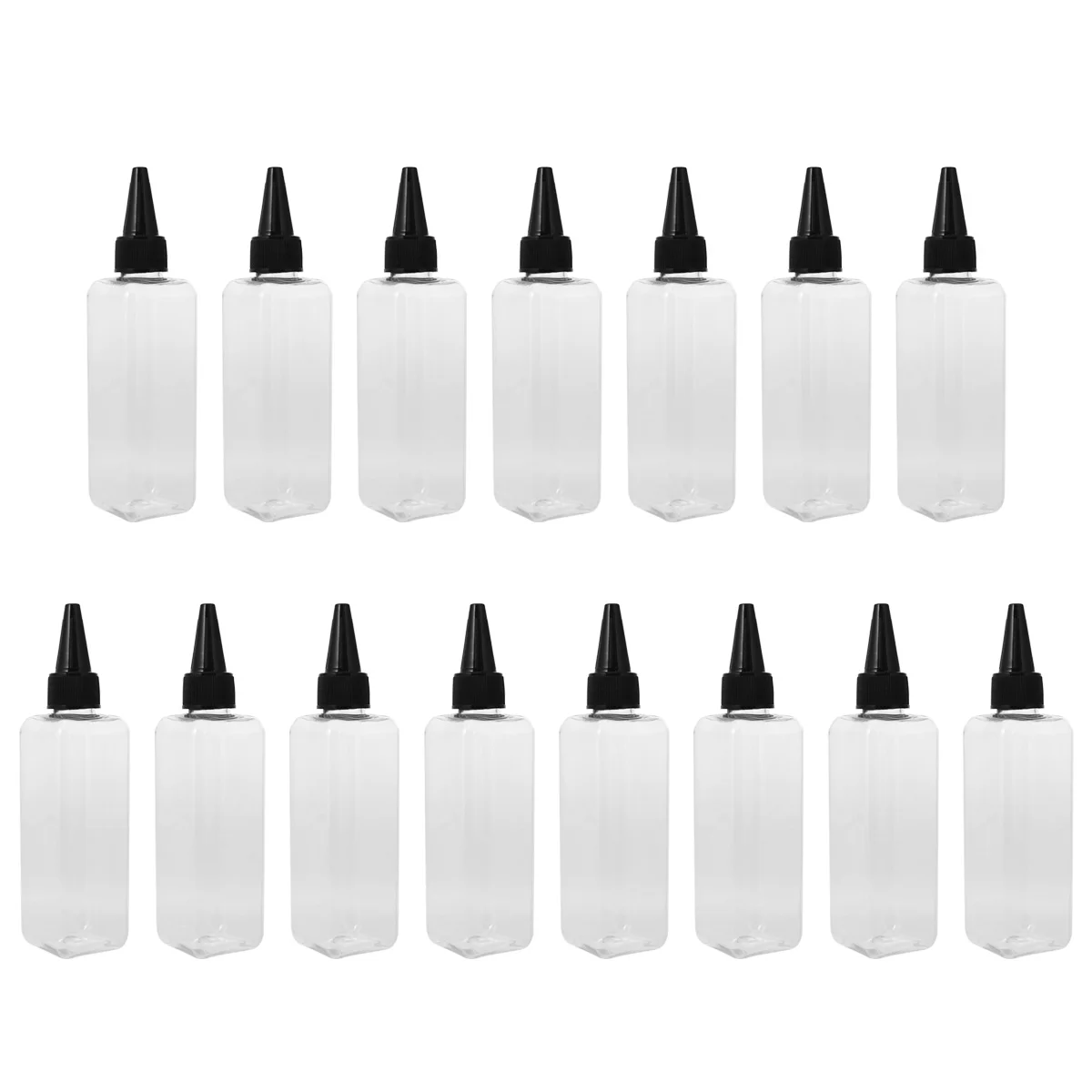 15pcs Hair Dye Bottle Transparent Plastic Squeeze Containers for Salon Home Easy Coloring Refillable Measured
15pcs Hair Dye Bottle Transparent Plastic Squeeze Containers for Salon Home Easy Coloring Refillable Measured