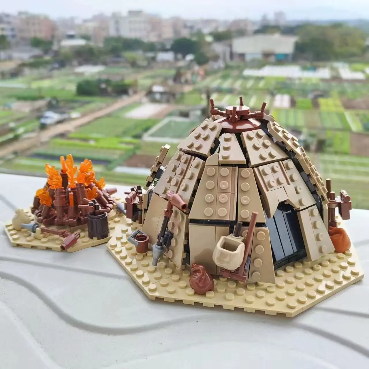 MOC-97196 Tatooine Campfire/Village Starry War Building Blocks Camping Bonfire Puzzle Toys to Children Christma Birthddy Gifts
MOC-97196 Tatooine Campfire/Village Starry War Building Blocks Camping Bonfire Puzzle Toys to Children Christma Birthddy Gifts