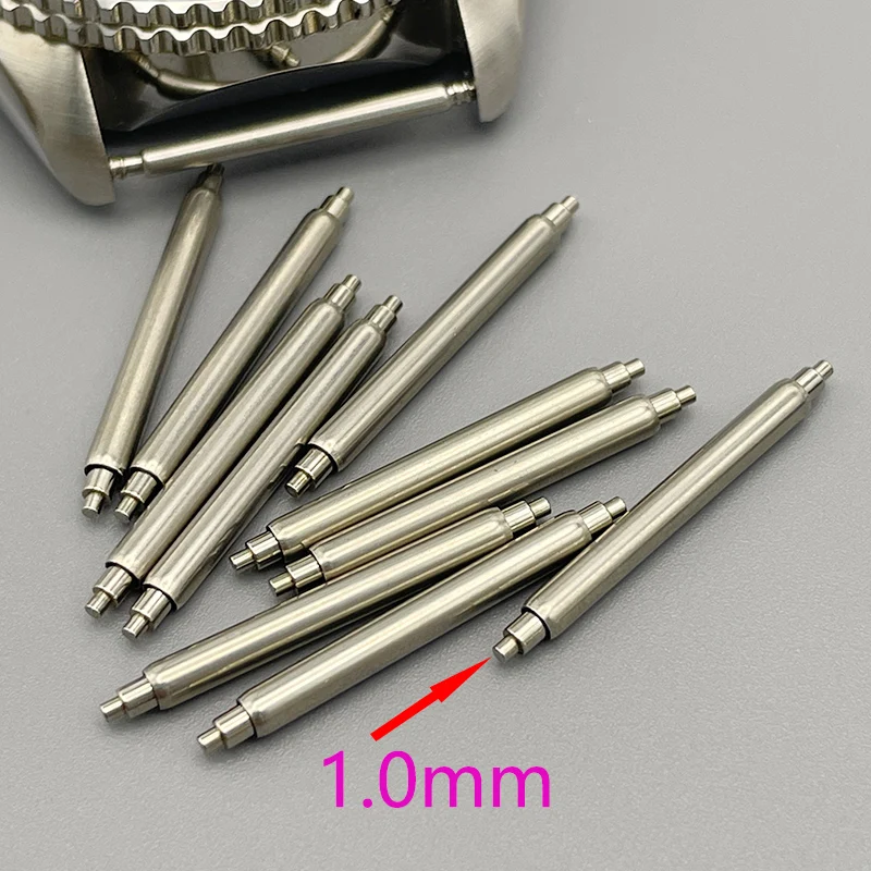 2.5mm Watch Strap Spring Bar with 1.0mm Tip Compatible with SKX007 SUB Watch Straps 20mm and 22mm Strap Connecting Pin Parts
2.5mm Watch Strap Spring Bar with 1.0mm Tip Compatible with SKX007 SUB Watch Straps 20mm and 22mm Strap Connecting Pin Parts