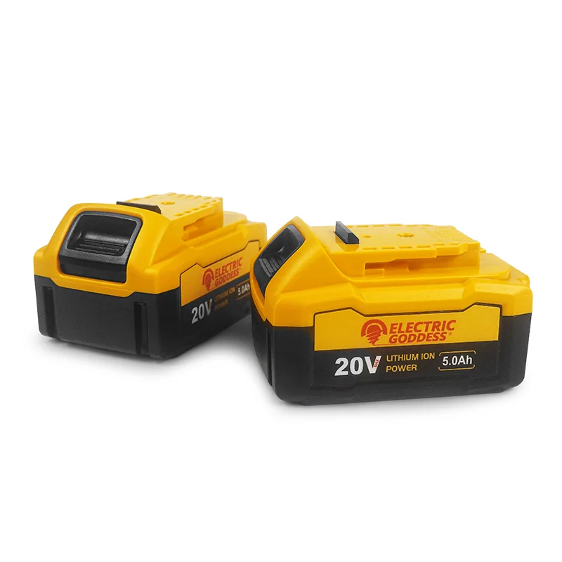 Electric Goddess Lithium Battery 20V 5.0ah Replacement Rechargeable Lithium Battery For Dewalt Power Tool
Electric Goddess Lithium Battery 20V 5.0ah Replacement Rechargeable Lithium Battery For Dewalt Power Tool
