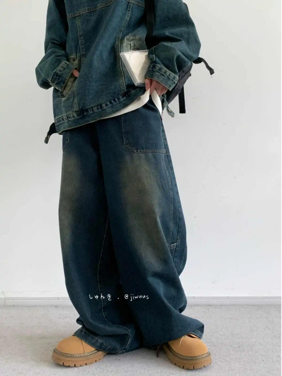 Women's Dark Blue Y2k Baggy Jeans Harajuku Aesthetic Denim Trousers Japanese 2000s Style Jean Pants Vintage Trashy Clothes 2025
Women's Dark Blue Y2k Baggy Jeans Harajuku Aesthetic Denim Trousers Japanese 2000s Style Jean Pants Vintage Trashy Clothes 2025