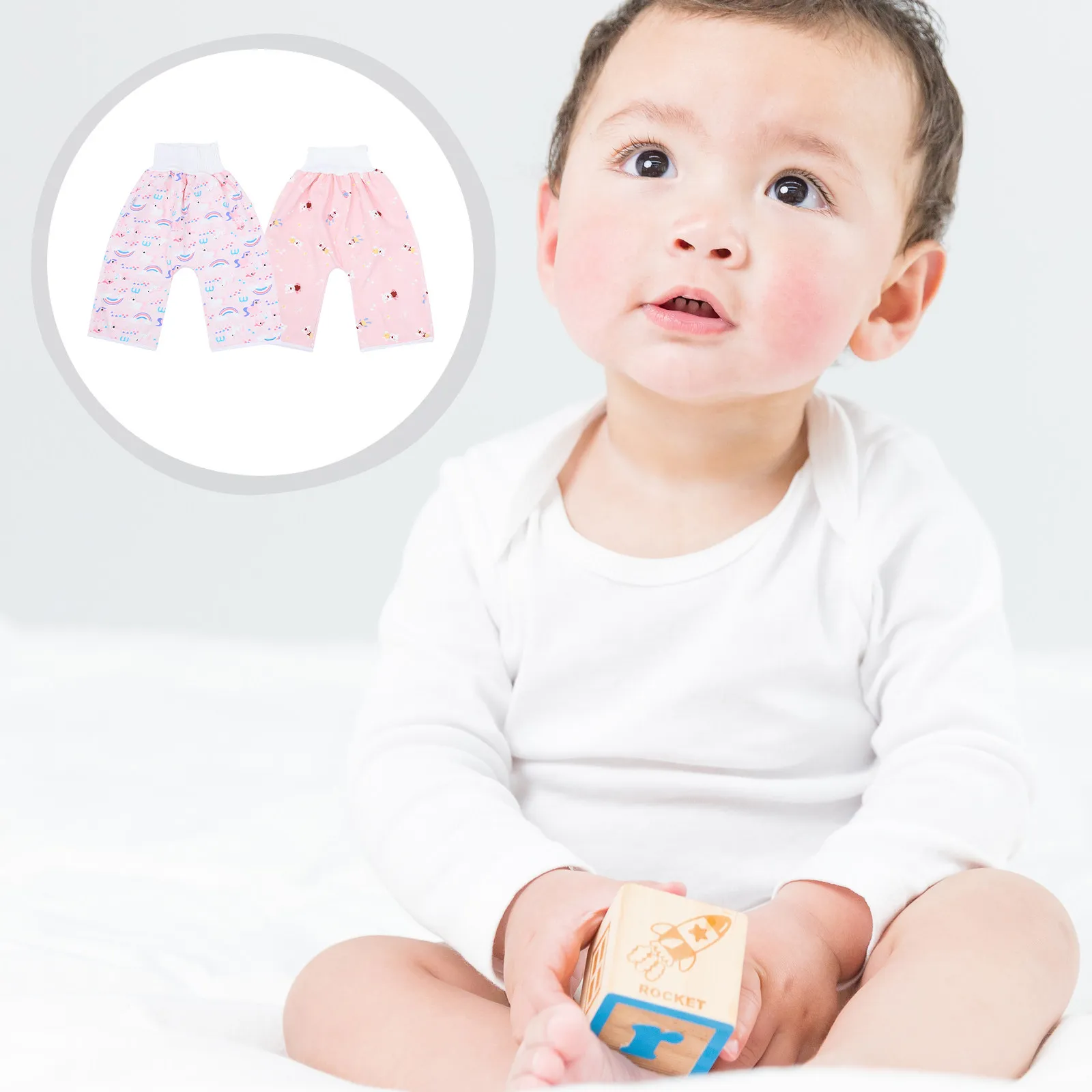 2pcs Waterproof Baby Diaper Pants Unisex Cotton Training Toddler Durable Soft Breathable Foldable Easy Clean High Waist Anti
2pcs Waterproof Baby Diaper Pants Unisex Cotton Training Toddler Durable Soft Breathable Foldable Easy Clean High Waist Anti