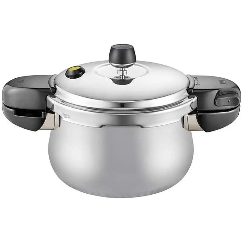 3-Ply Stainless Steel 3.5 Quart Cooker with Pure Cook Technology
3-Ply Stainless Steel 3.5 Quart Cooker with Pure Cook Technology