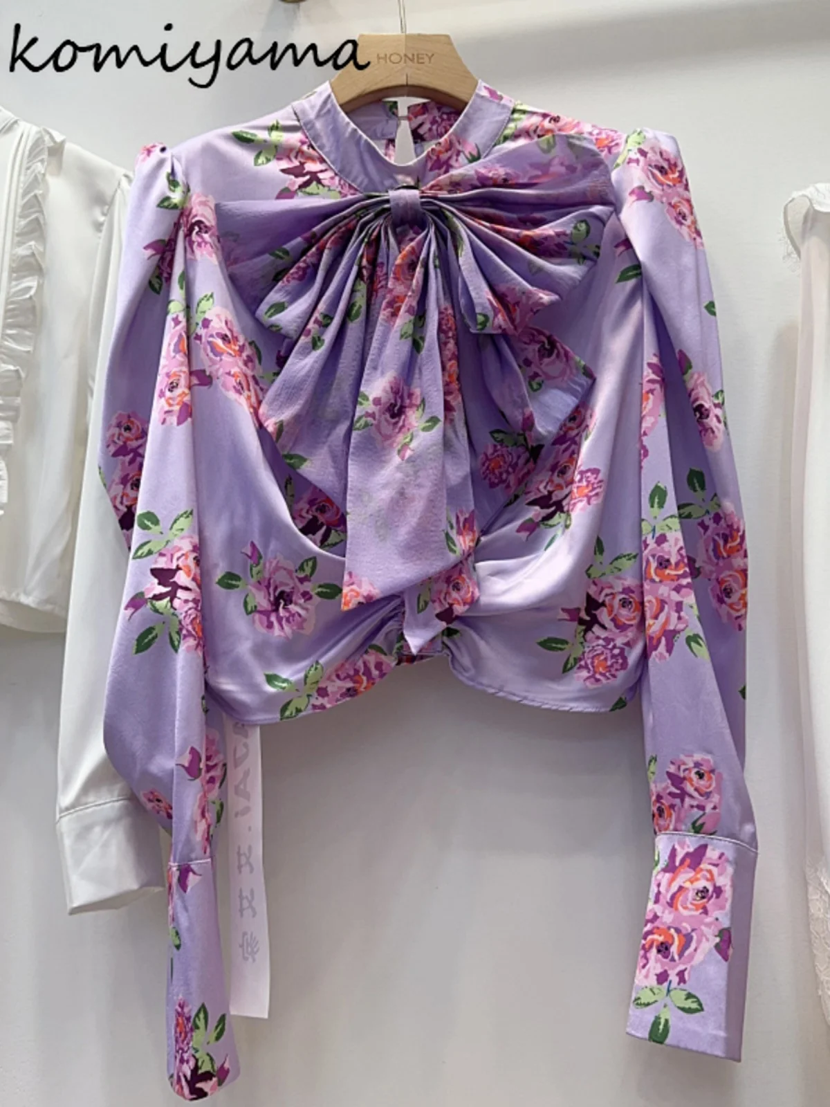 Рубашки и блузки с бантом Broken Flower Blusas Mujer, элегантная женская одежда Tmeperament, майки с длинными рукавами, 2021, корейский стиль, Ropa
Рубашки и блузки с бантом Broken Flower Blusas Mujer, элегантная женская одежда Tmeperament, майки с длинными рукавами, 2021, корейский стиль, Ropa