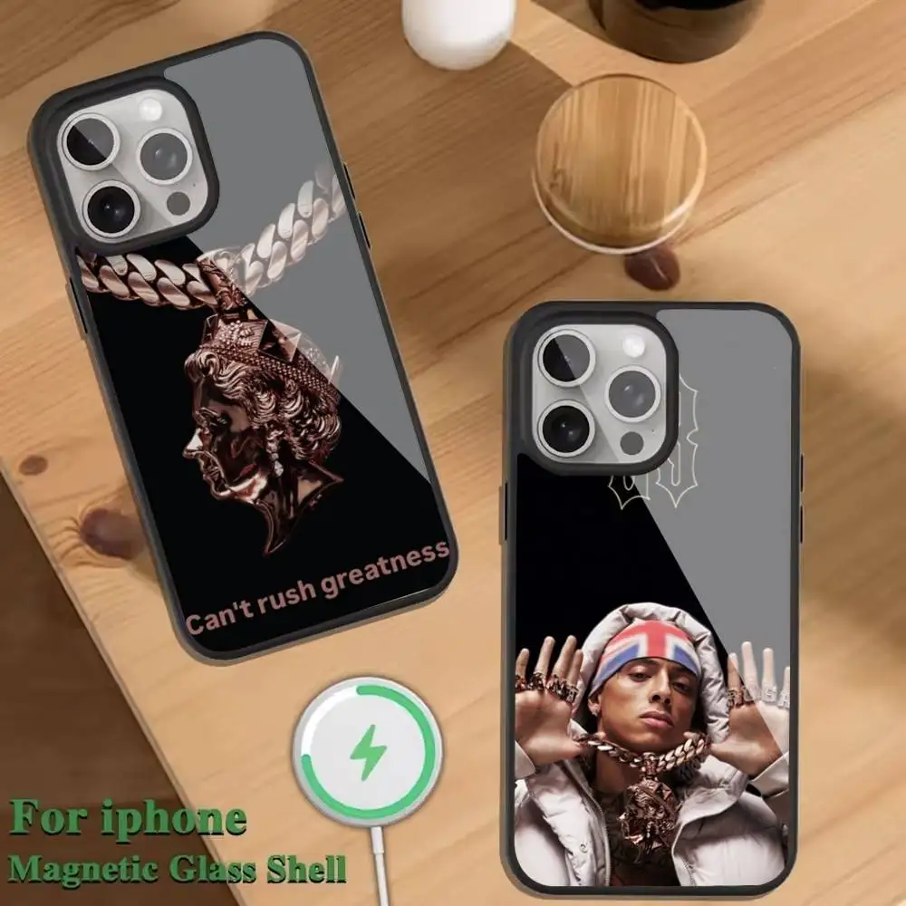 Rapper C-Central C-Cee Phone Case For Magnetic Wireless Charge Cover For iphone 16 15 14 13 12 11 Pro Max Plus Coque
Rapper C-Central C-Cee Phone Case For Magnetic Wireless Charge Cover For iphone 16 15 14 13 12 11 Pro Max Plus Coque