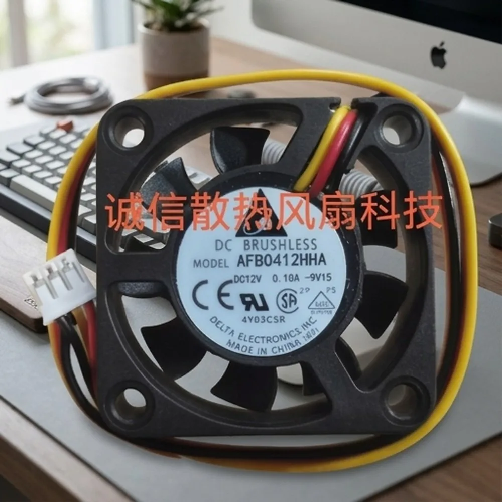 For Delta AFB0412HHA DC12V 0.10A 40*40*10MM 3-Pin Mute Cooling Fan
For Delta AFB0412HHA DC12V 0.10A 40*40*10MM 3-Pin Mute Cooling Fan