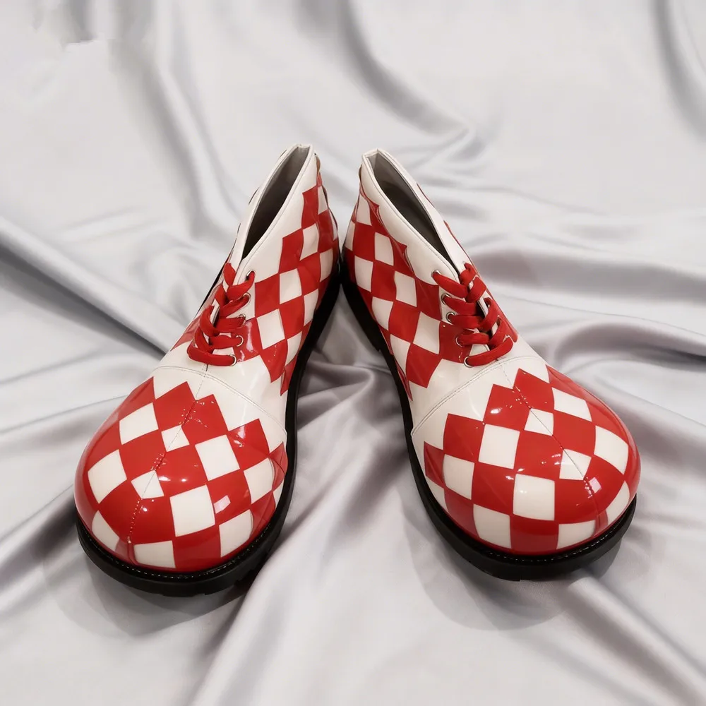 34cm Funny Clown Shoes For Adults Gride Big-head Boots Club Party Wear Festival Favors Joker Cosplay Accessories Free Size
34cm Funny Clown Shoes For Adults Gride Big-head Boots Club Party Wear Festival Favors Joker Cosplay Accessories Free Size