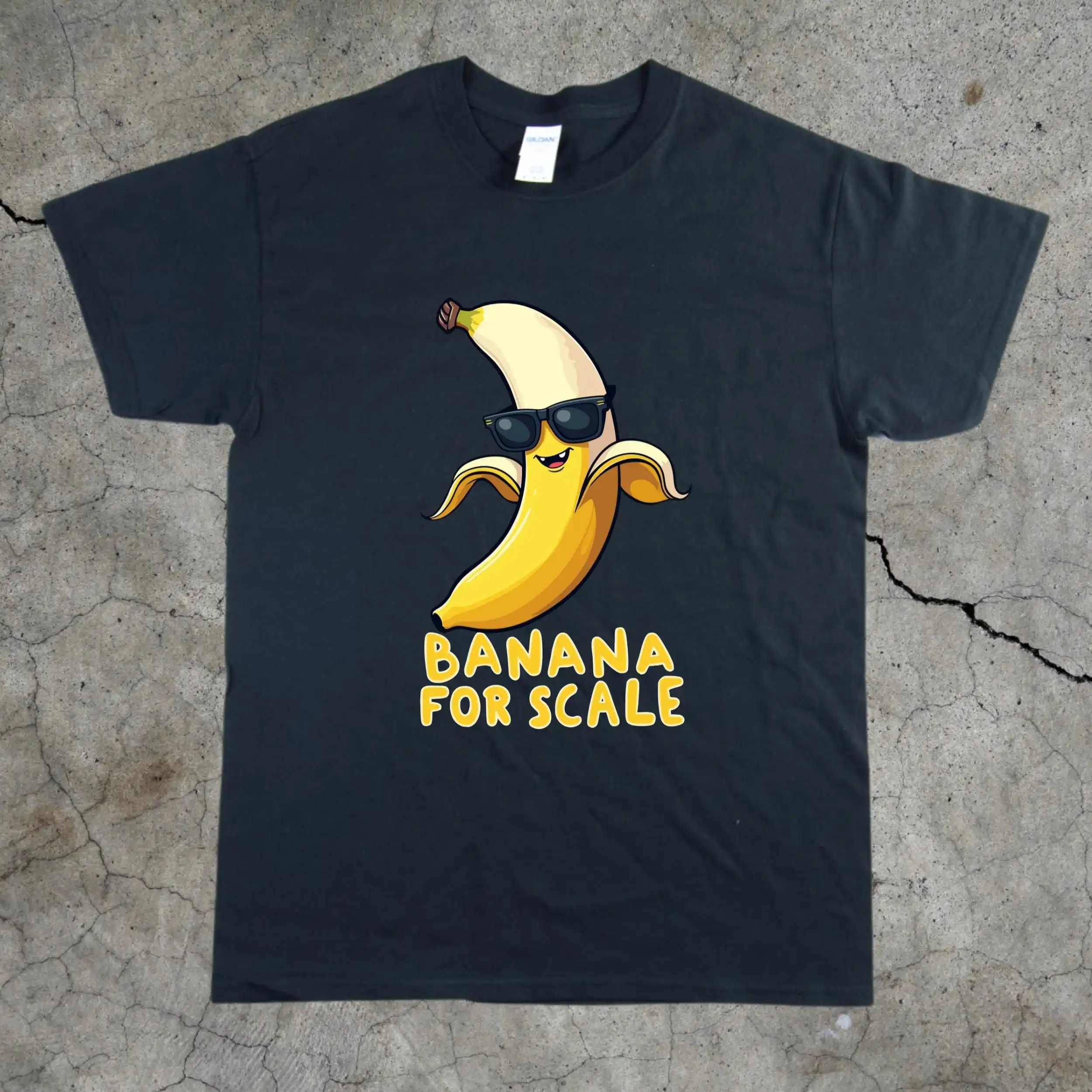 Funny Banana for Scale T Shirt Meme Humorous Fruit Design Top Joke Novelty Clothes Internet
Funny Banana for Scale T Shirt Meme Humorous Fruit Design Top Joke Novelty Clothes Internet