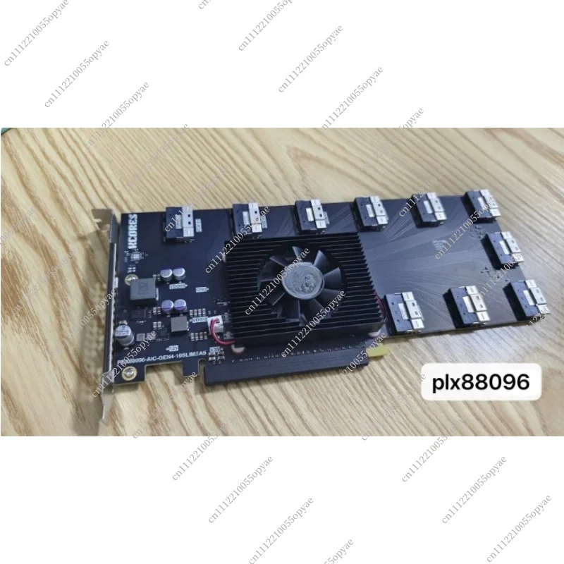 PLX88096 PCIe 4.0 Expansion Card 10x 8654 Interface No Bifurcation No Driver Required PCIe Switch Adapter for Storage Expansion
PLX88096 PCIe 4.0 Expansion Card 10x 8654 Interface No Bifurcation No Driver Required PCIe Switch Adapter for Storage Expansion