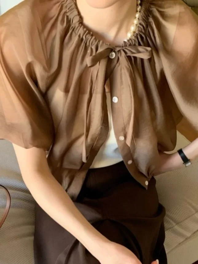 Chic Summer Round Dstring Belted Loose Microtranslucent Sun Protection Outerwear Women's Lace Snowflake
Chic Summer Round Dstring Belted Loose Microtranslucent Sun Protection Outerwear Women's Lace Snowflake