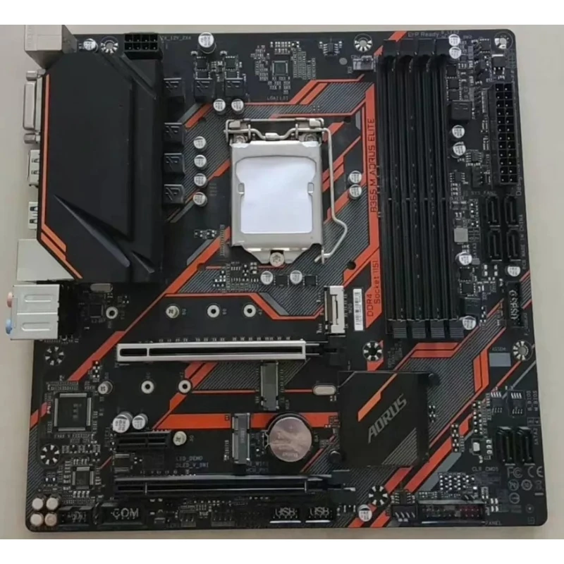 Used B365M AORUS ELITE Micro ATX Motherboard LGA 1151 Support 8th 9th Gen Core CPU DDR4 RAM Mainboard for GIGABYTE
Used B365M AORUS ELITE Micro ATX Motherboard LGA 1151 Support 8th 9th Gen Core CPU DDR4 RAM Mainboard for GIGABYTE
