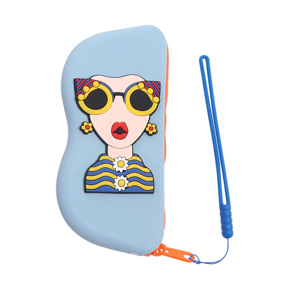Multifunctional Silicone Glasses Bag Waterproof Cartoon Silicone Eyeglasses Case Dustproof Coin Purse Small Items Bag Travel
Multifunctional Silicone Glasses Bag Waterproof Cartoon Silicone Eyeglasses Case Dustproof Coin Purse Small Items Bag Travel