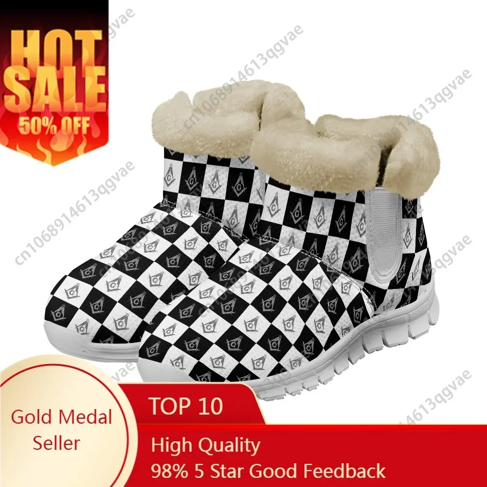 Masonic Mason Freemason Pattern Snow Boots Mens Womens Teenager Shoes Keep Warm High Quality Couple Sports Custom Made Sneakers
Masonic Mason Freemason Pattern Snow Boots Mens Womens Teenager Shoes Keep Warm High Quality Couple Sports Custom Made Sneakers
