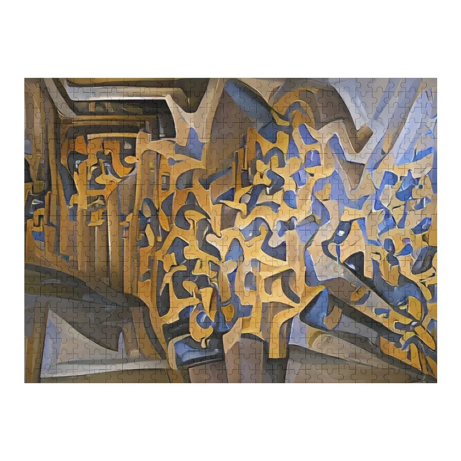 Изображение в стиле Salvador Dali синей и желтой струящейся лестницы. Пазл с персонализированным именем, деревянный пазл для взрослых
Изображение в стиле Salvador Dali синей и желтой струящейся лестницы. Пазл с персонализированным именем, деревянный пазл для взрослых