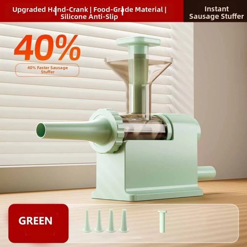 With Tubing Units Manual Sausage Stuffer Manual Operation Large Capacity Meat Grinder Efficient Homemade Stuffer Machine
With Tubing Units Manual Sausage Stuffer Manual Operation Large Capacity Meat Grinder Efficient Homemade Stuffer Machine