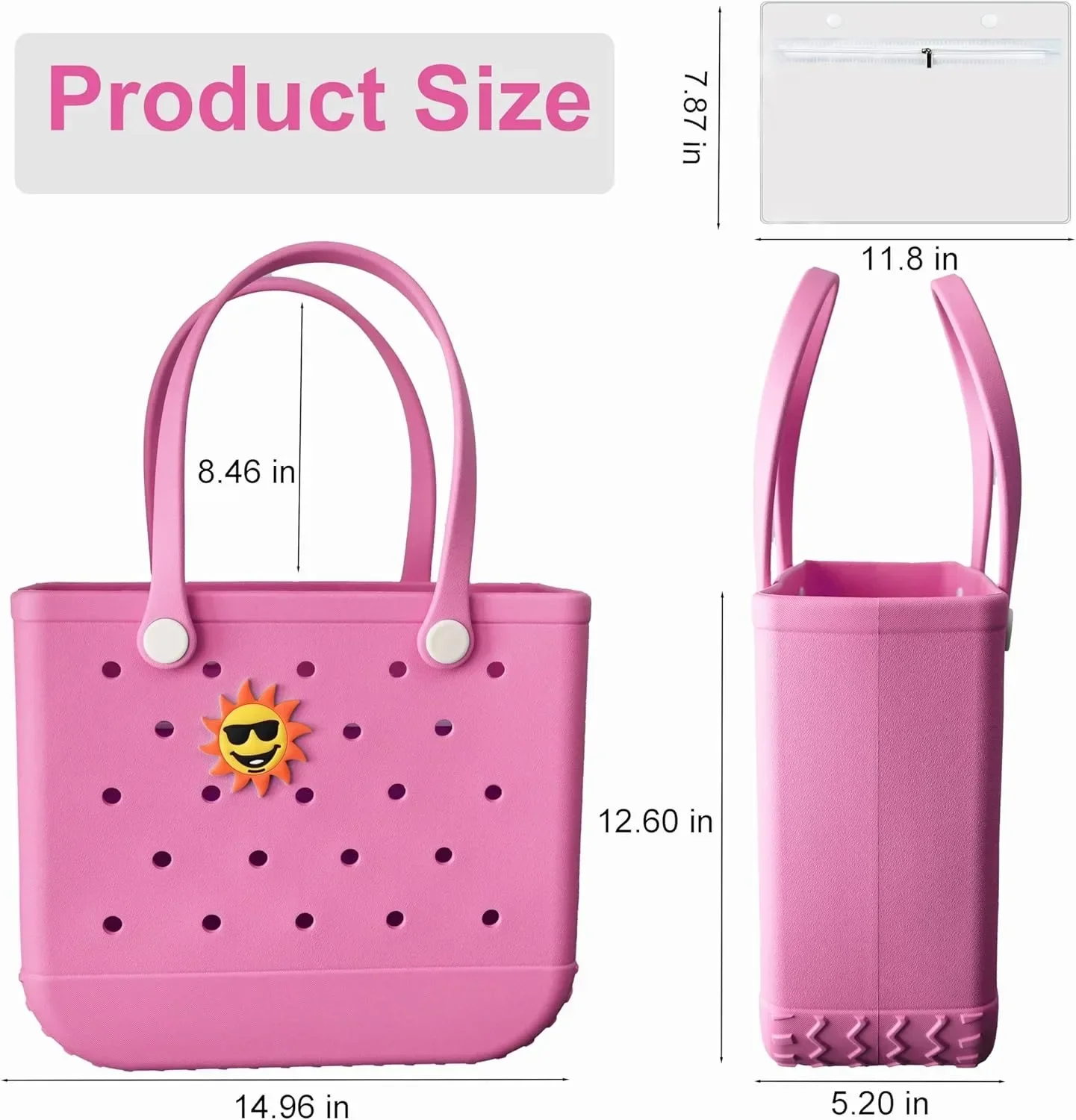 tote bagsmall beach bag square bag Shopper bag Hot Sale Bag New EVA Hole Bag DIY Beach Bag bolsas de playa grandesTravel Bag
tote bagsmall beach bag square bag Shopper bag Hot Sale Bag New EVA Hole Bag DIY Beach Bag bolsas de playa grandesTravel Bag