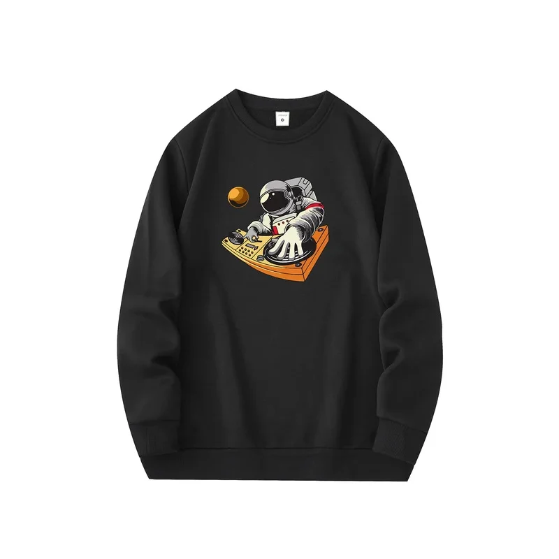 Men's new fashionable round neck sweater, casual and comfortable round neck sweatshirt, astronaut Disc Printing, men's jacket
Men's new fashionable round neck sweater, casual and comfortable round neck sweatshirt, astronaut Disc Printing, men's jacket