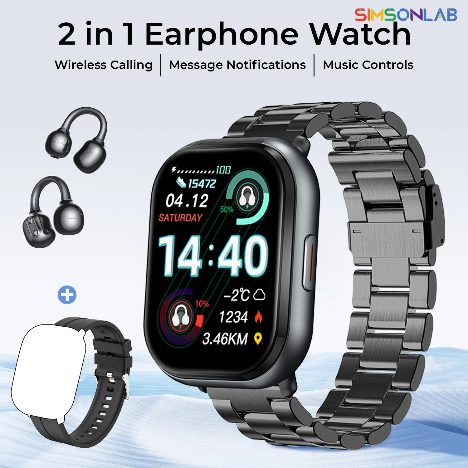 2025 2in1 TWS Earphones Smartwatch Bluetooth Call Fitness Tracker Health Sleep Monitor Music Player Touch Control For Men Women
2025 2in1 TWS Earphones Smartwatch Bluetooth Call Fitness Tracker Health Sleep Monitor Music Player Touch Control For Men Women