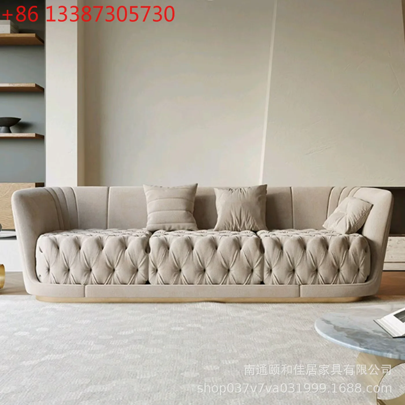 Cream wind double fabric sofa small apartment light luxury living room simple leisure straight sofa
Cream wind double fabric sofa small apartment light luxury living room simple leisure straight sofa