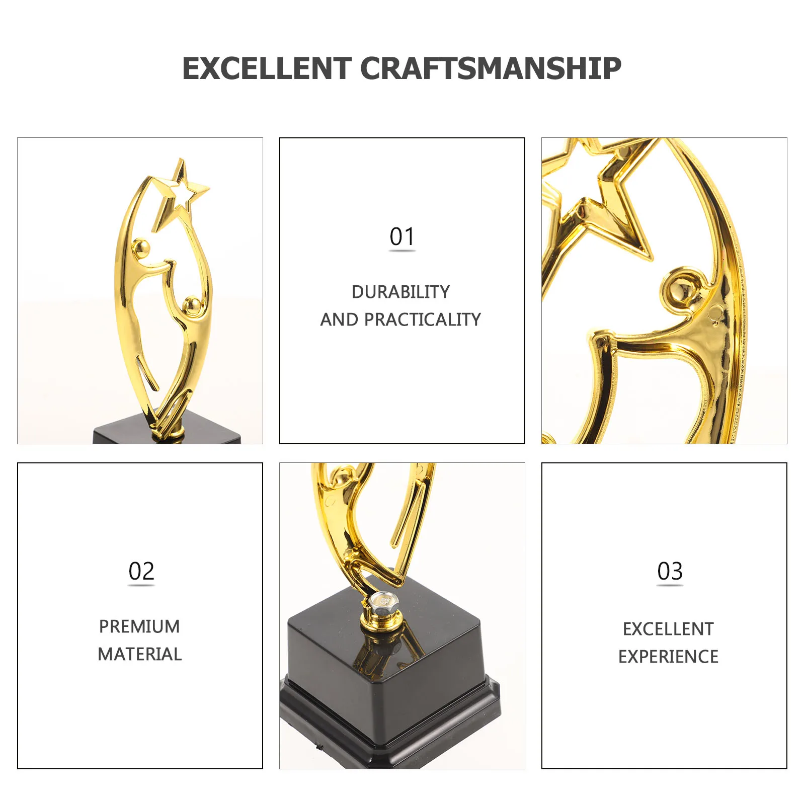 Children Trophy ABS Material Durable Mini Plastic Toy Kids Prizes Game Rewards Small Party Competition Talent Show Commemorative
Children Trophy ABS Material Durable Mini Plastic Toy Kids Prizes Game Rewards Small Party Competition Talent Show Commemorative