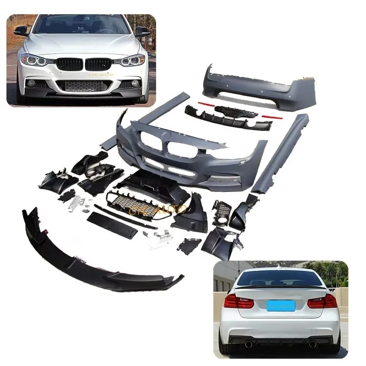 New MP Sport Bodykit Full Set M Performance Front/Rear Bumper Side Skirt PP Material 100% Fit Easy Installation for 3 Series
New MP Sport Bodykit Full Set M Performance Front/Rear Bumper Side Skirt PP Material 100% Fit Easy Installation for 3 Series