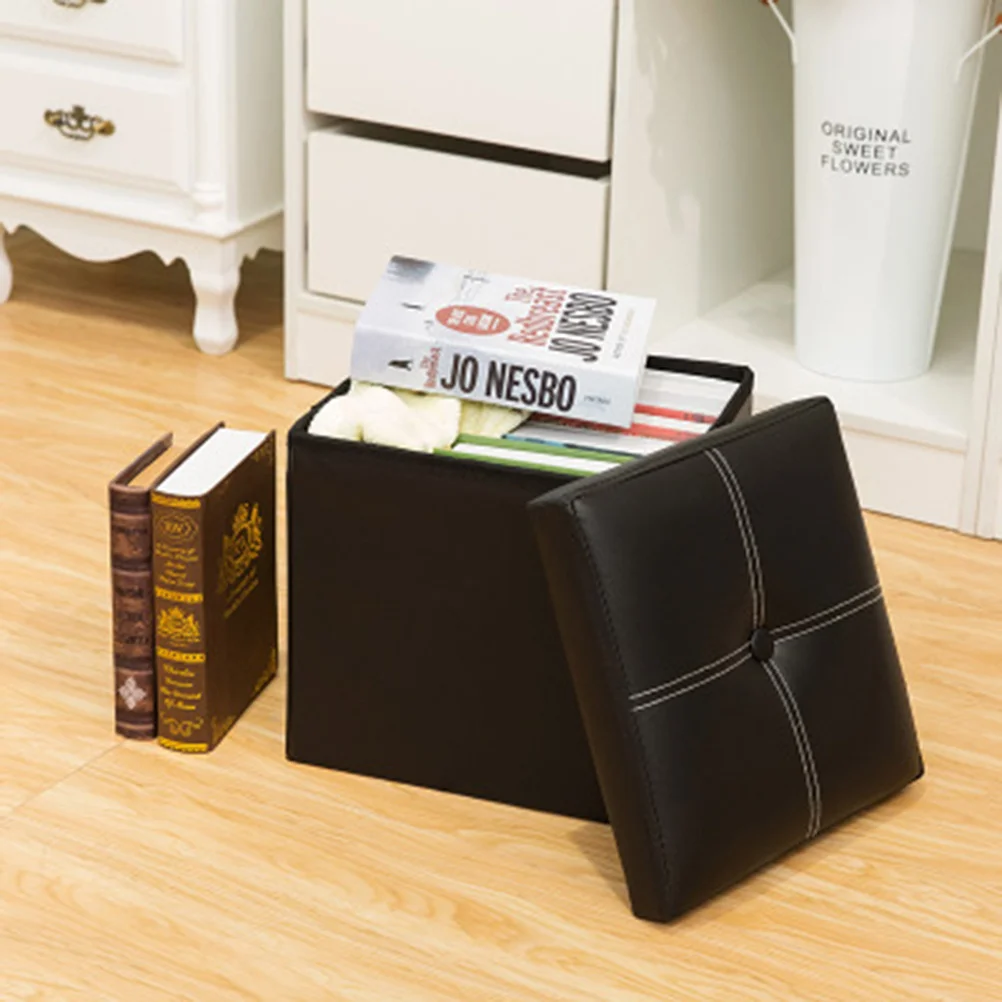 Folding Storage Box 27L Large Capacity Linen Cube Organizer For Books Clothes Lightweight Footstool Home Living Room
Folding Storage Box 27L Large Capacity Linen Cube Organizer For Books Clothes Lightweight Footstool Home Living Room