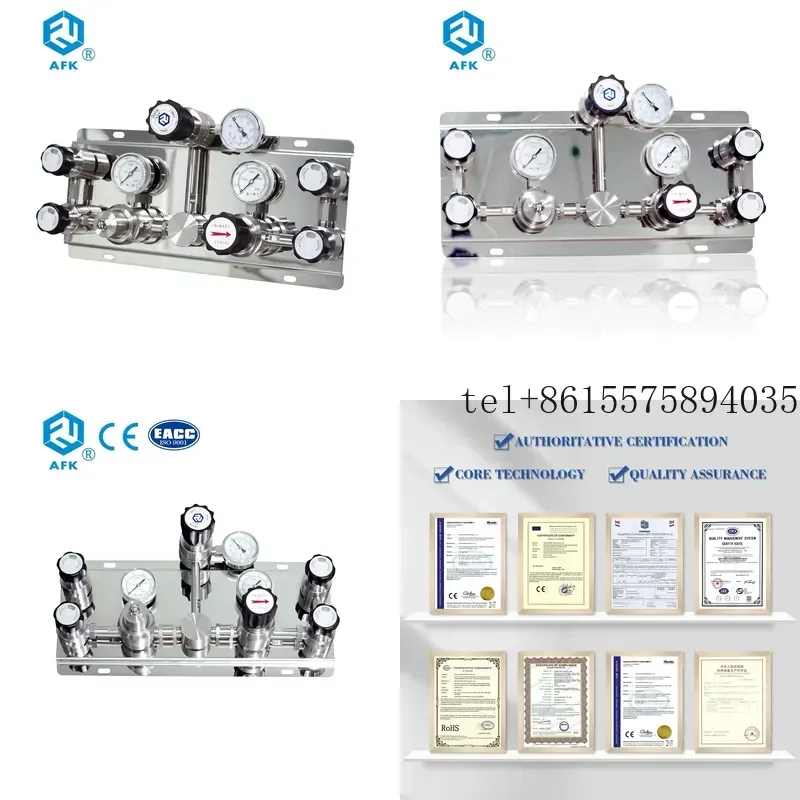 Hot Semi-Auto SS316L Changeover Manifolds Control Panel Nitrogen Inlet 4000psi Outlet 100psi
Hot Semi-Auto SS316L Changeover Manifolds Control Panel Nitrogen Inlet 4000psi Outlet 100psi