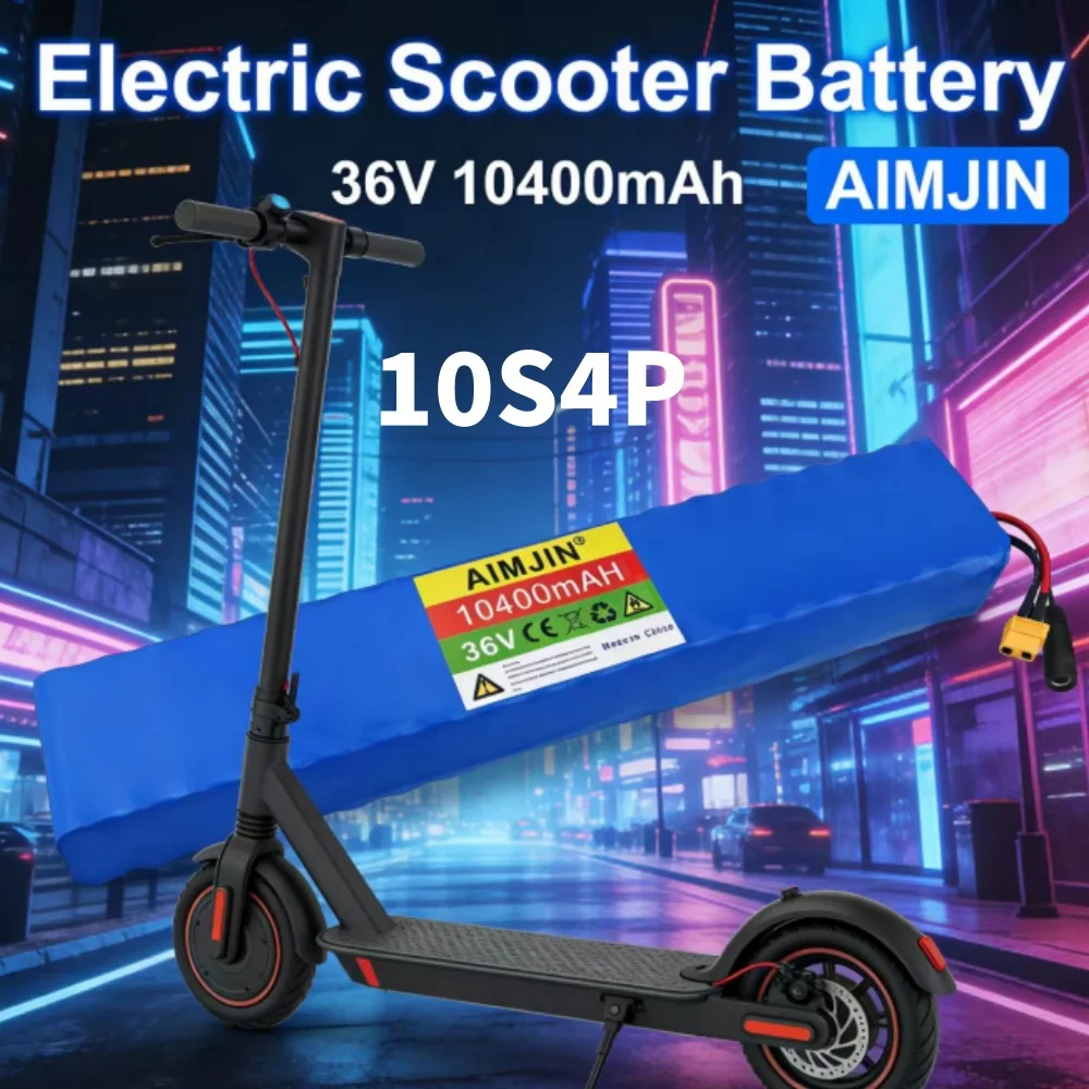 Genuine 10S4P 36V 10.4Ah bateria litio para patinete 18650 bateria para bateria patinete electrico 750W-1000W con BMS
Genuine 10S4P 36V 10.4Ah bateria litio para patinete 18650 bateria para bateria patinete electrico 750W-1000W con BMS