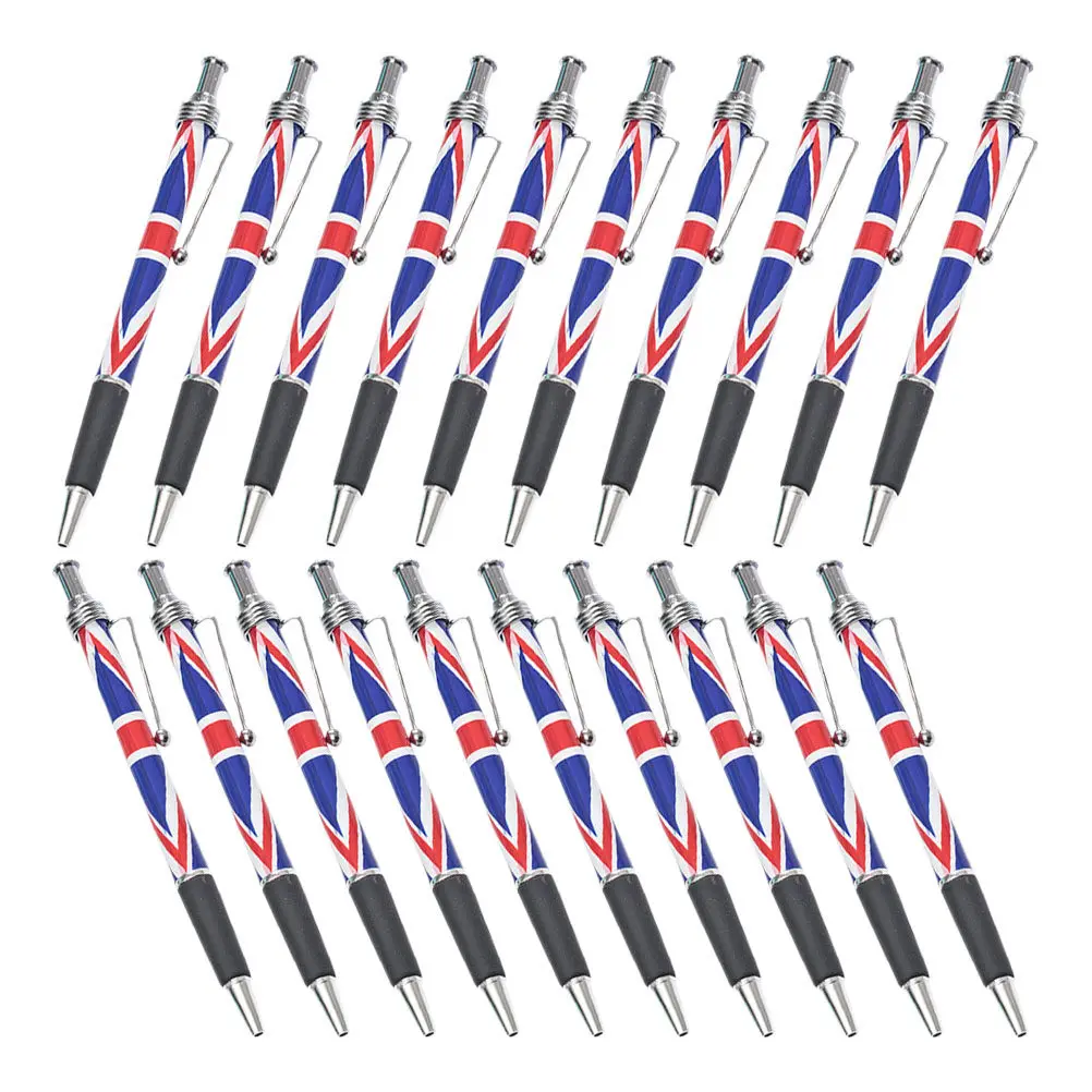 20Pcs Patriotic British Flag Ballpoint Pen Uk Themed Smooth Writing Tool Comfortable Grip Click Mechanism for Office School Home
20Pcs Patriotic British Flag Ballpoint Pen Uk Themed Smooth Writing Tool Comfortable Grip Click Mechanism for Office School Home