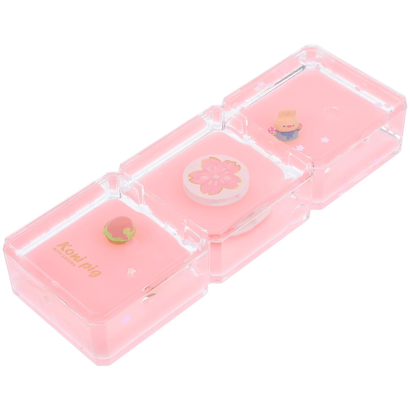 Sakura Pig Ornament Oil Dropping Hourglass Liquid Creative Timer Sensory Toy Droping Unique
Sakura Pig Ornament Oil Dropping Hourglass Liquid Creative Timer Sensory Toy Droping Unique