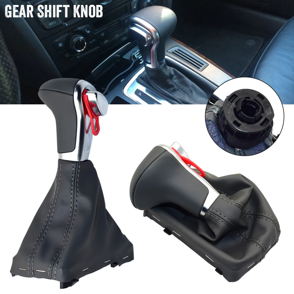 Auto Automatic Shift Knob For Audi A6 C6 A3 8P A4 B8 A5 Q5 2009 2010 2011 2012 2013 2014 Gear shift knob boot
Auto Automatic Shift Knob For Audi A6 C6 A3 8P A4 B8 A5 Q5 2009 2010 2011 2012 2013 2014 Gear shift knob boot