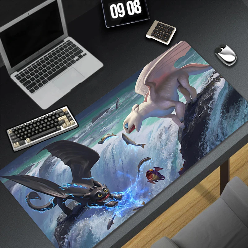 Computer Gaming Accessories HD Mousepad Office PC Mouse Pad T-toothless Fury Dragon Keyboard Pad Desk Decoracion Anime Desk Mat
Computer Gaming Accessories HD Mousepad Office PC Mouse Pad T-toothless Fury Dragon Keyboard Pad Desk Decoracion Anime Desk Mat